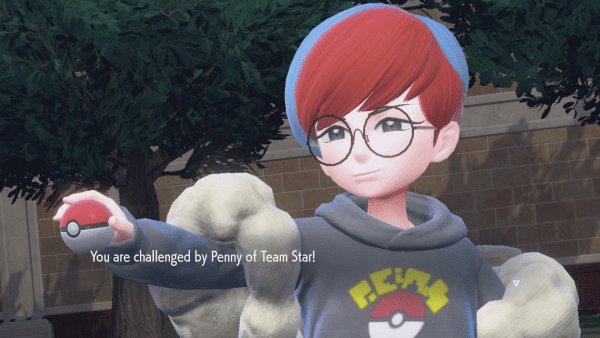 You are challenged by Penny of Team Star!