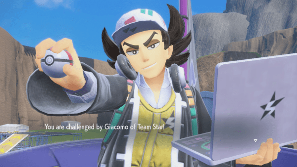 You are challenged by Giacomo of Team Star!