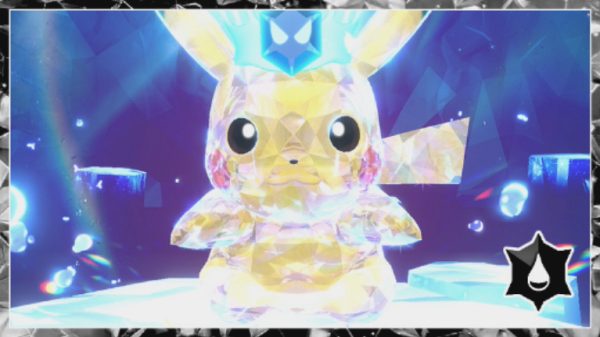 Water Tera Type Pikachu