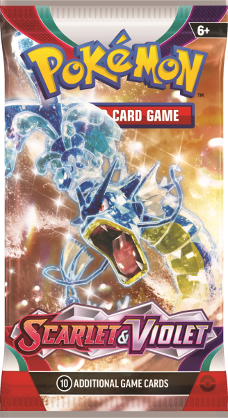 Scarlet & Violet Booster Pack with Gyarados