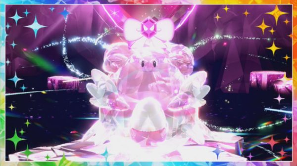 Promotional image of the 5-star Blissey from the Tera Raid Event