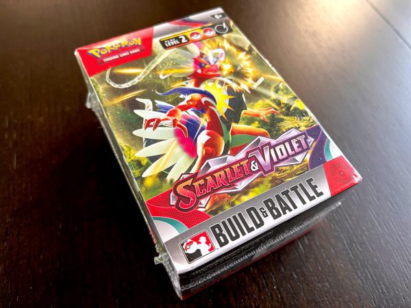 Picture of the Scarlet & Violet Build & Battle box with Koraidon on the cover