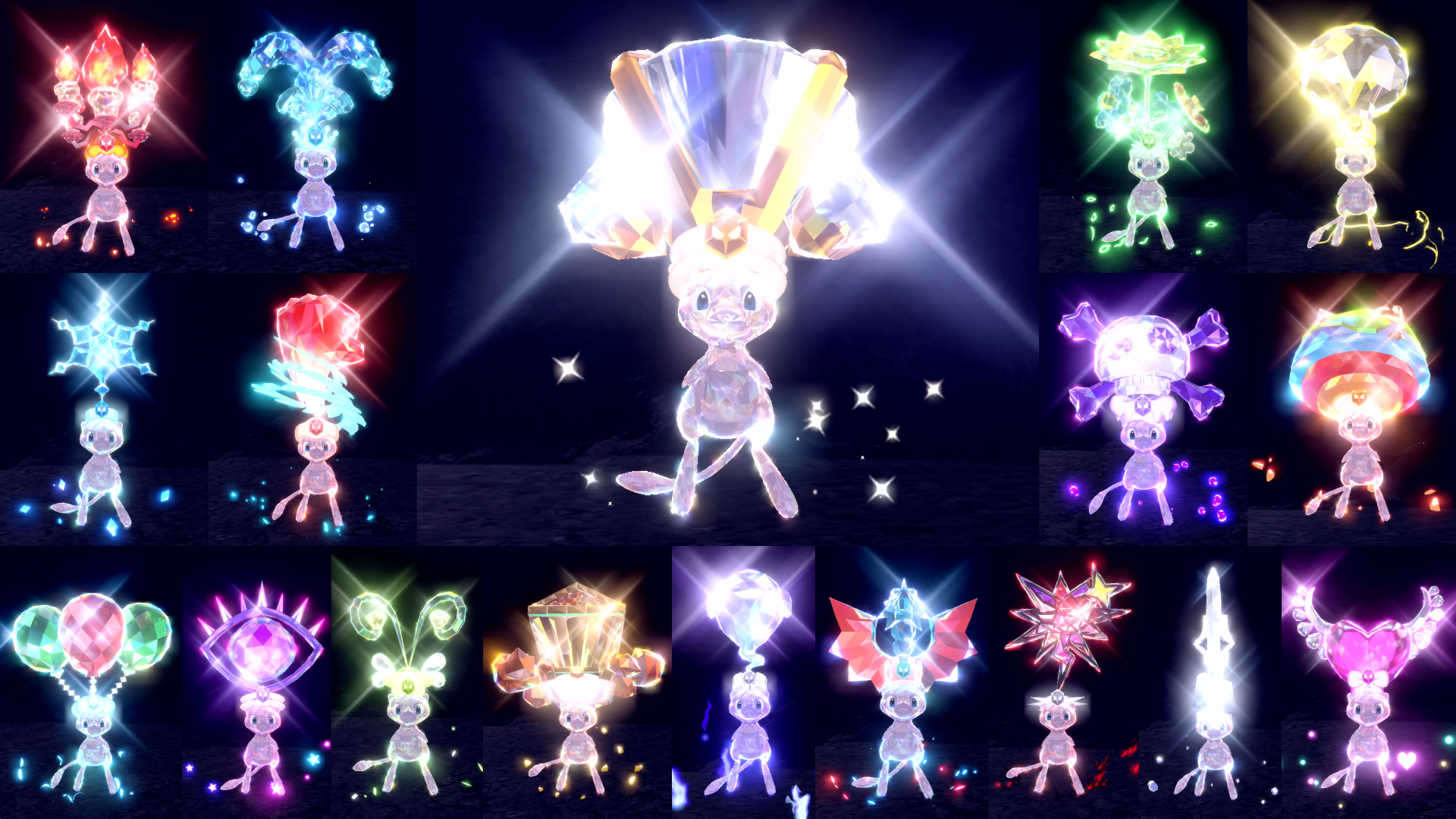 Mew Event ⭐ All Tera Types ⭐ SHINY/NON, Mewtwo Raid, Pokemon Scarlet &  Violet